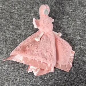 Target Cloud Island Pink Flamingo Lovey Security Blanket Stuffed Animal Satin